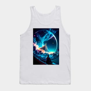 Cosmic Chaos, Magical Landscapes Tank Top